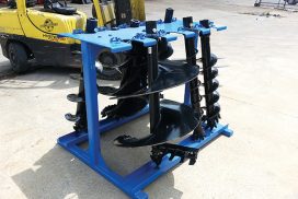 Organised and safely stored augers