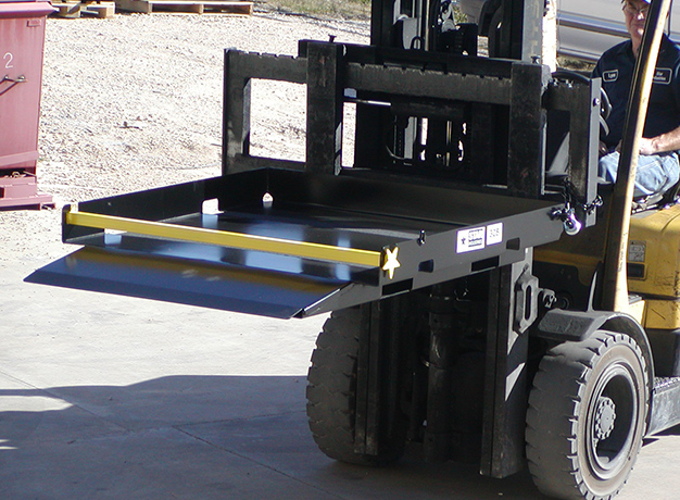 Safety Loading Platform in action Safety Loading Platform