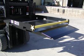 Safety Loading Platform on forklift