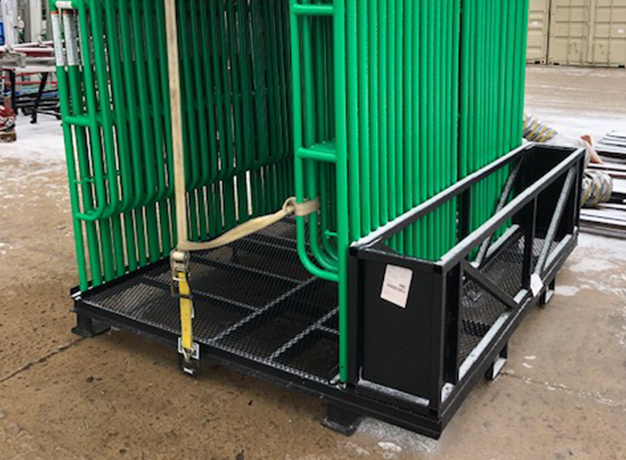 Scaffold Pallet loaded