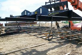 Designed to use with a forklift or crane