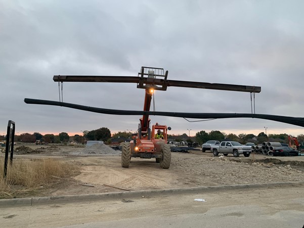 Photo B Dangerous rig setup